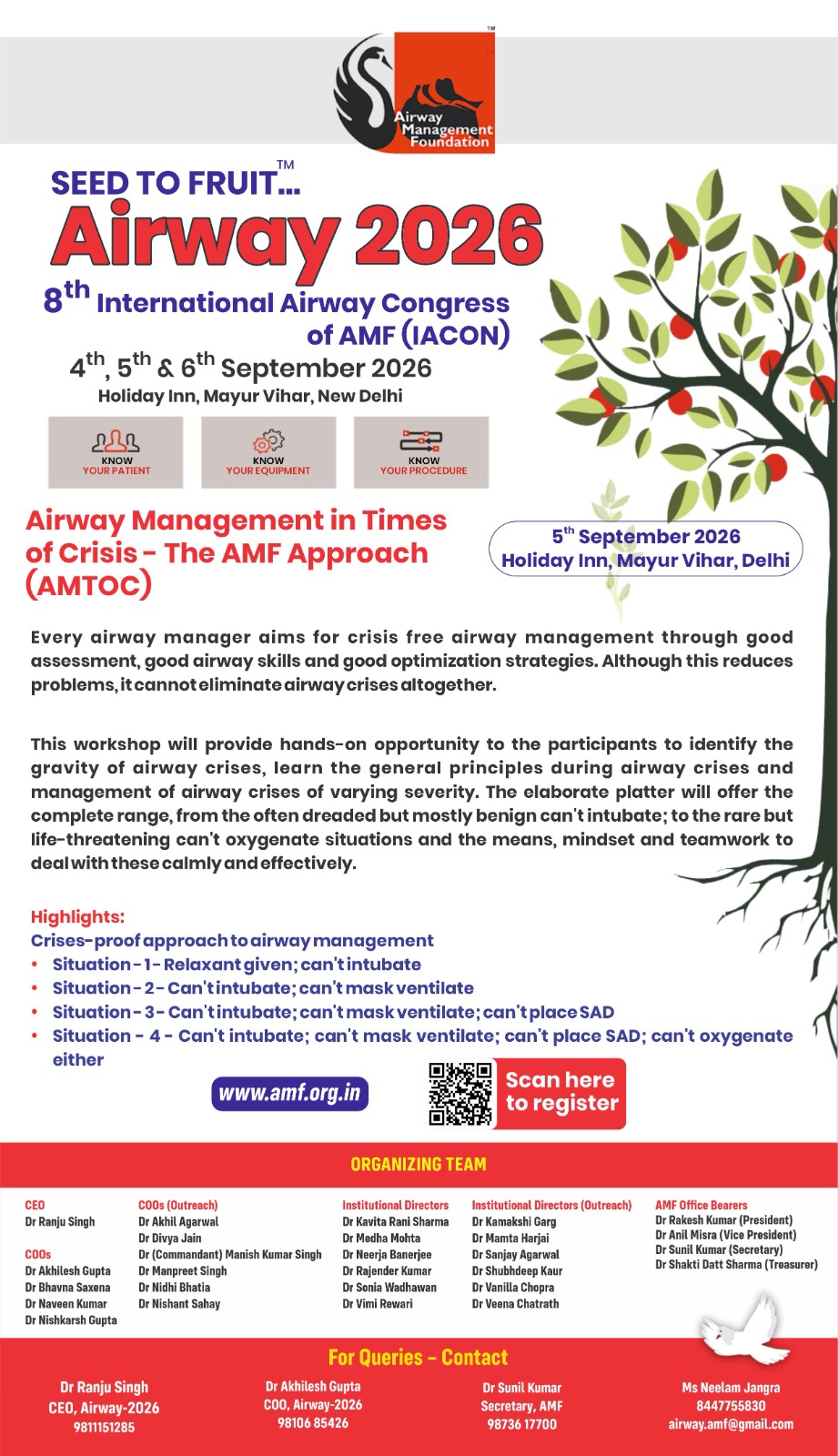 Airway Management in Times of Crisis - The AMF Approach (AMTOC)