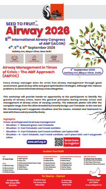 Airway Management in Times of Crisis - The AMF Approach (AMTOC)