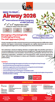 Managing a Physiologically Challenging Airway: The AMF Approach (PCA)